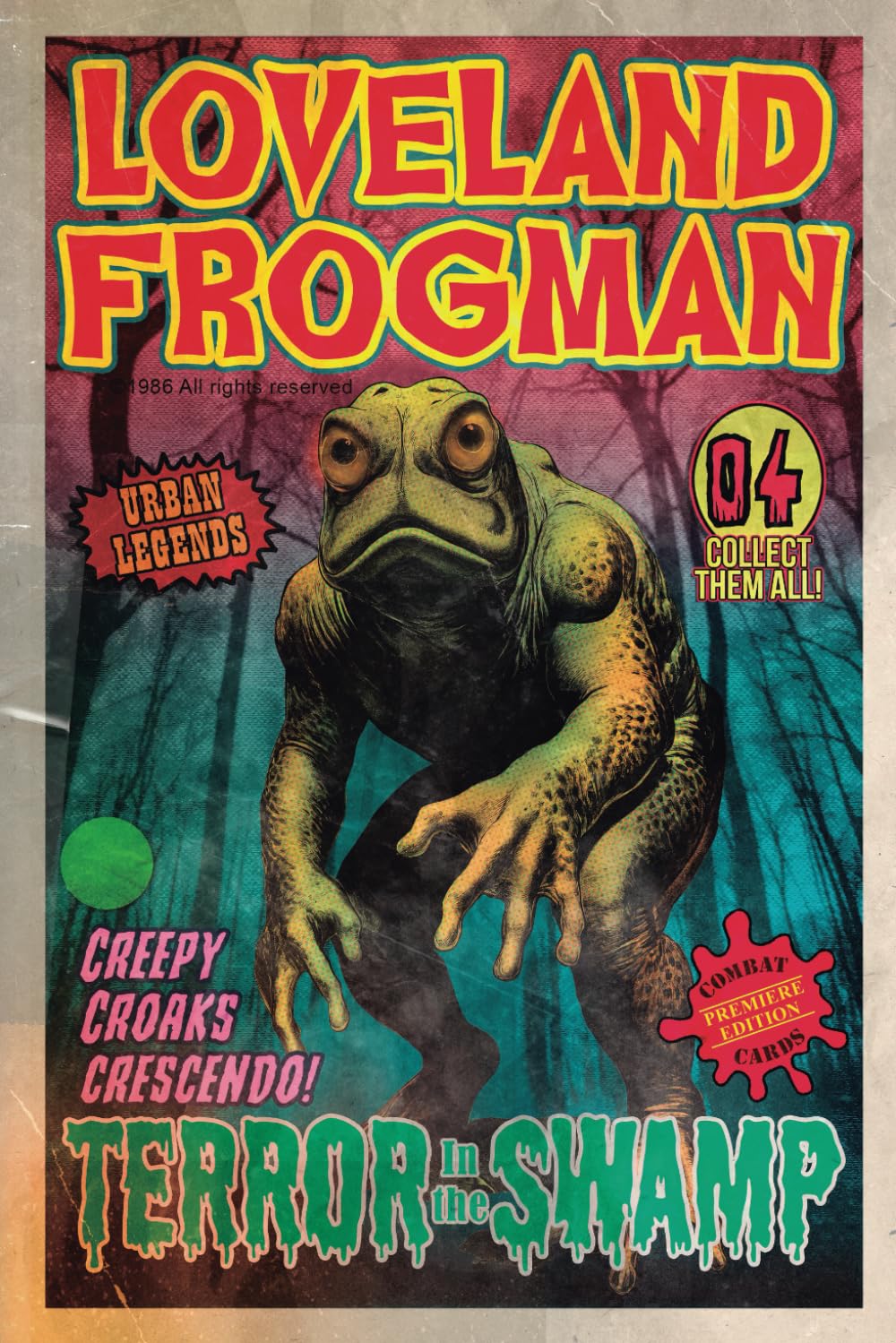 Loveland Frogman holo キックスターター PSA10 Loveland Frogman 2021 Cryptid Nation: Base Set #11 1st Edition